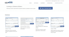Desktop Screenshot of henning.com.br
