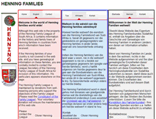 Tablet Screenshot of henning.org